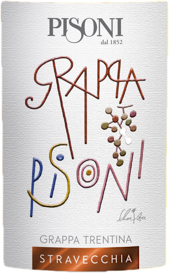 Pisoni Grappa di Stravecchia Aged 5 years