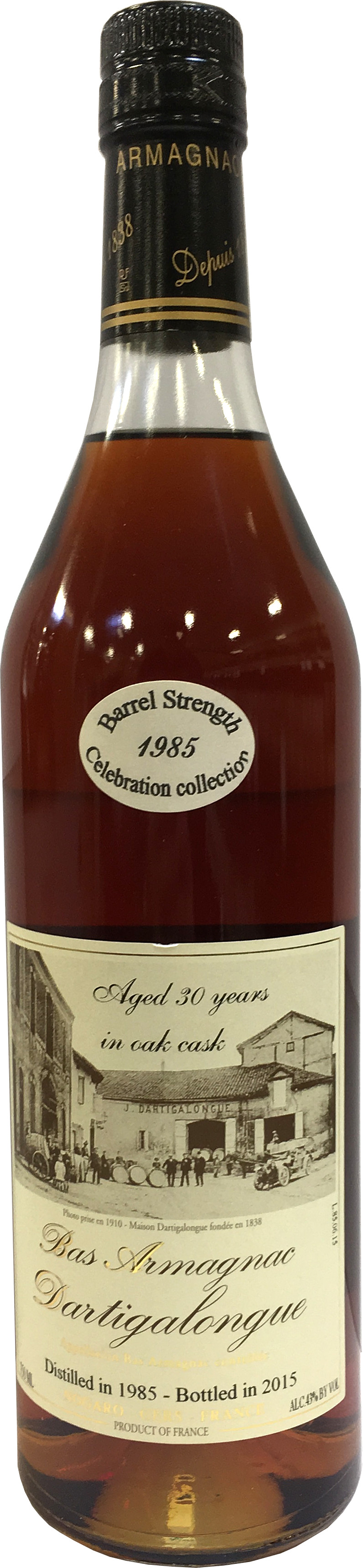 Dartigalongue 33 year old Vintage Armagnac 1985