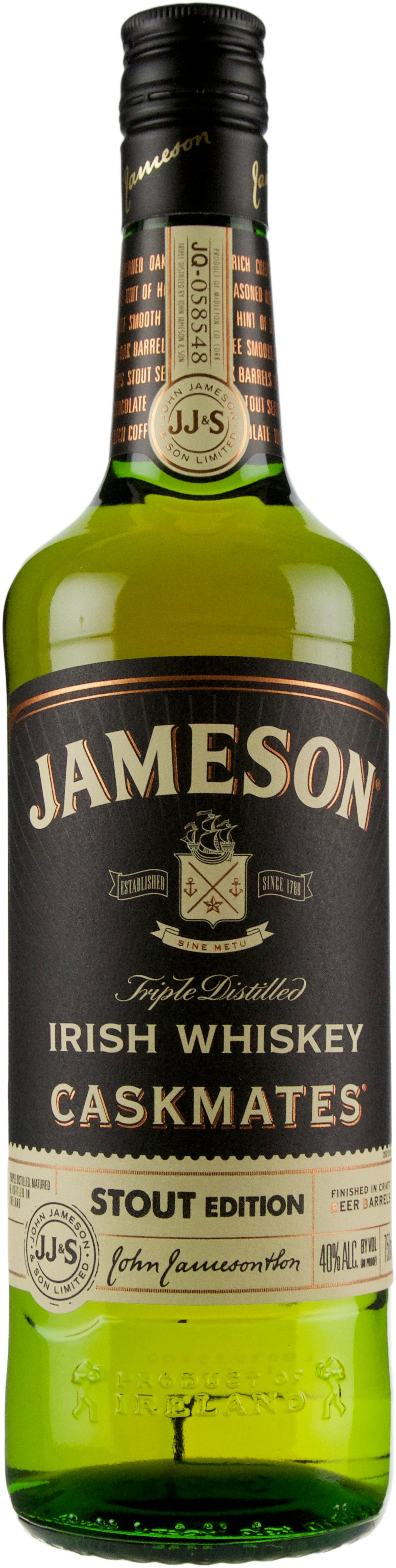 Jameson Irish Whiskey Caskmates Stout Edition