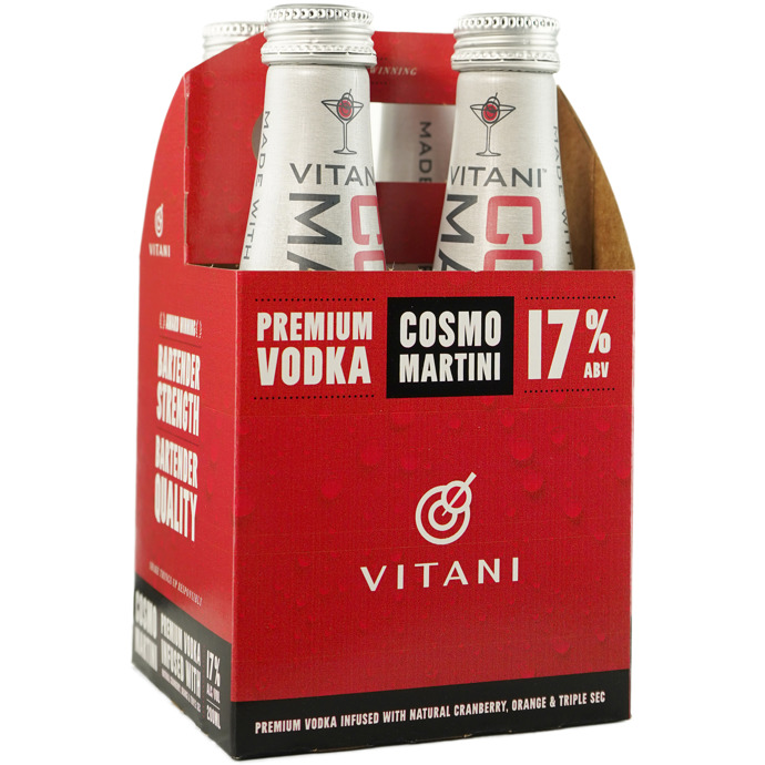 Vitani Cosmopolitan 4 Pack Bottles