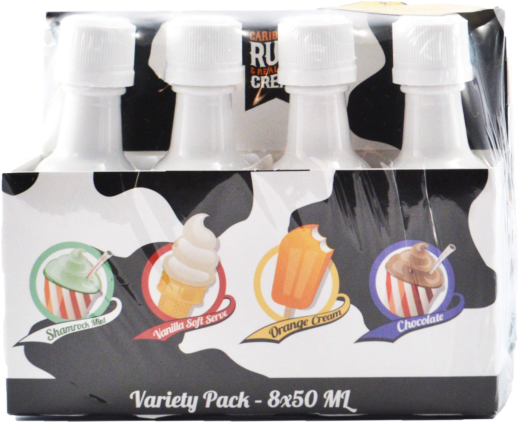 Tippy Cow Chocolate Rum Cream Liq assorted