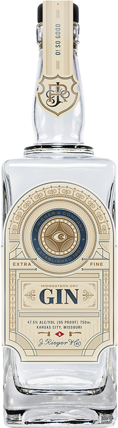 J. Rieger & Company Extra Fine Midwestern Dry Gin