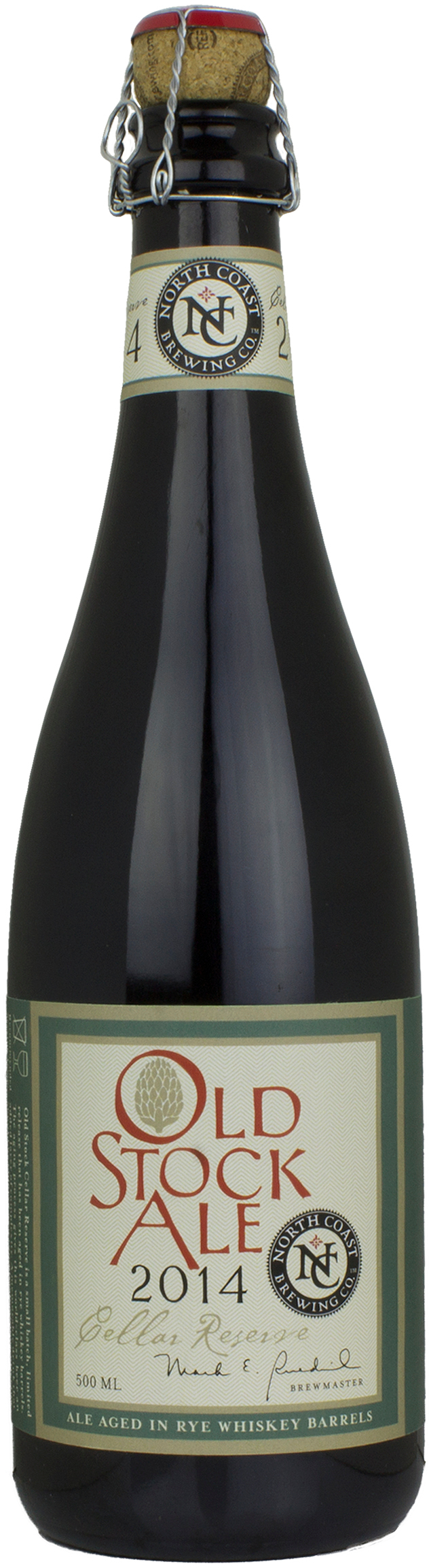 North Coast Old Stock Ale Cellar Reserve Rye