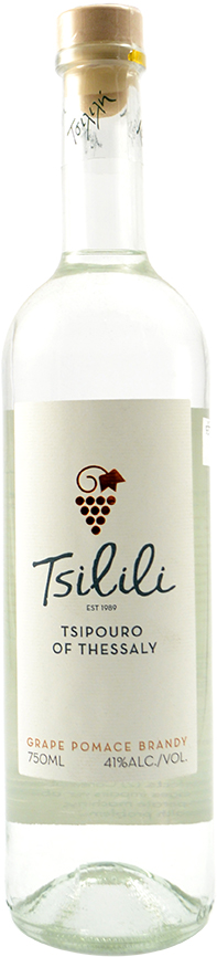 Tsilili Tsipouro of Thessaly Grape Pomace Brandy