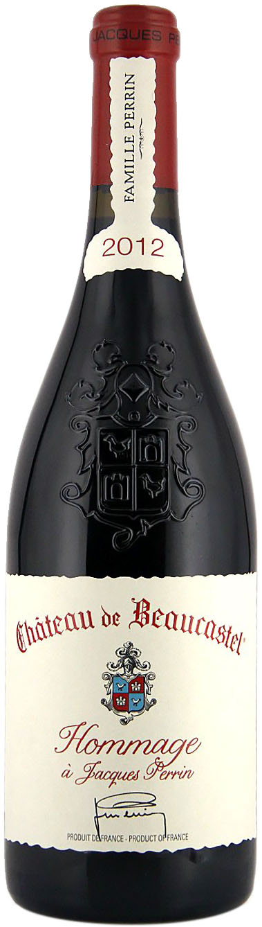 Chateau de Beaucastel Chateauneuf du Pape Hommage a Jacques Perrin 2012