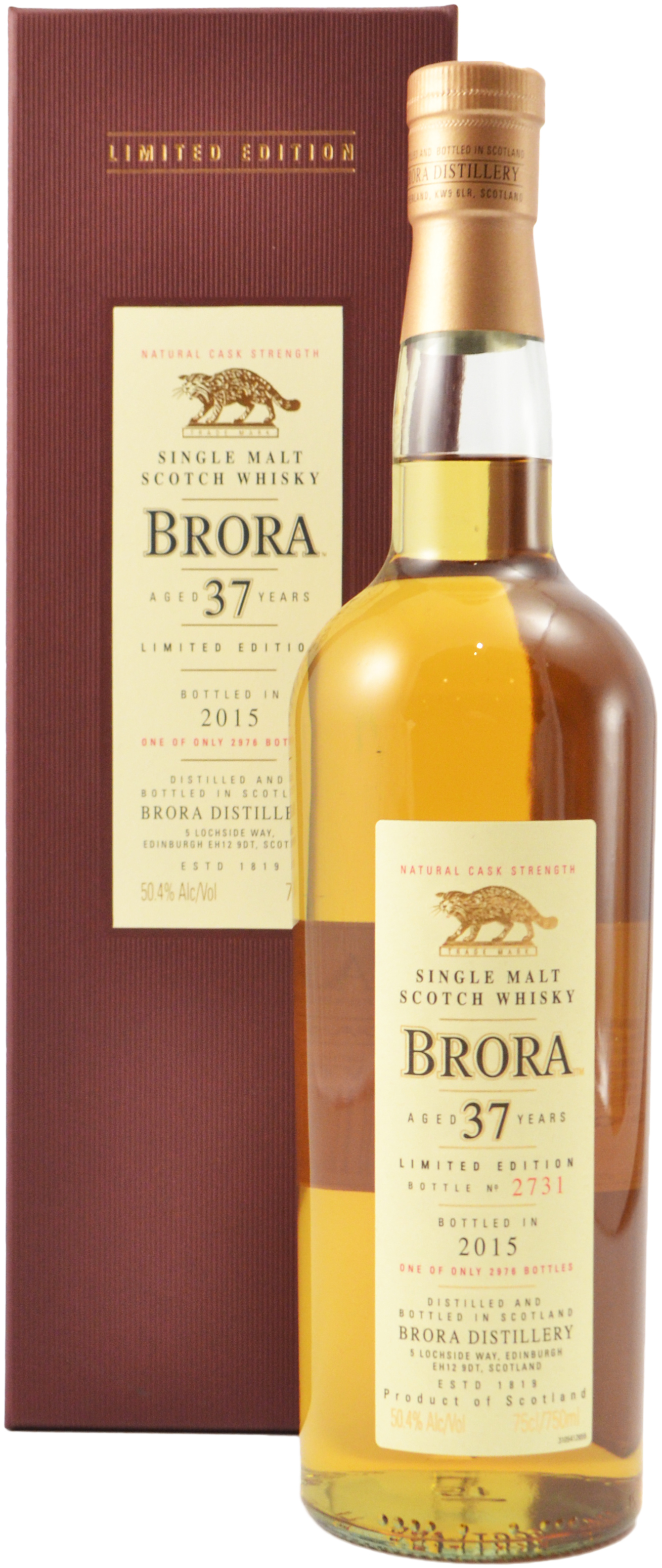 Brora 37 year old 2015 Limited Release 1977