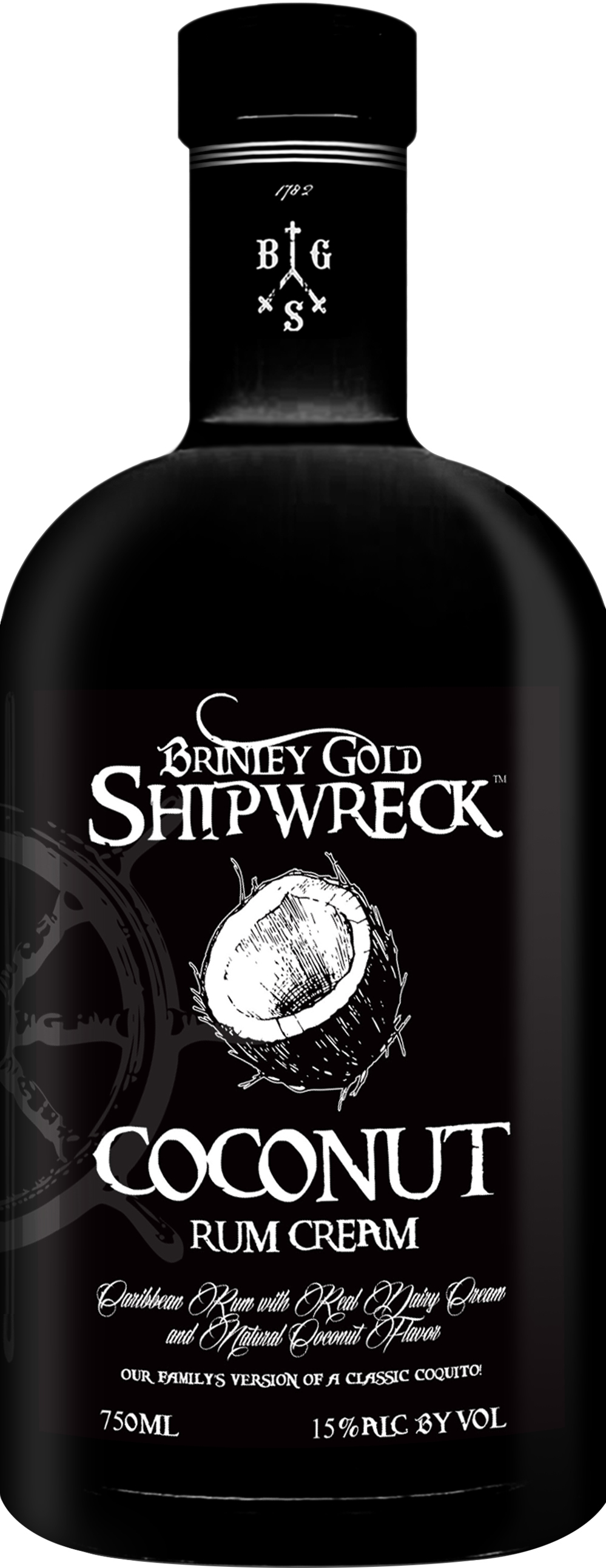 Brinley Gold Shipwreck Coconut Rum Cream