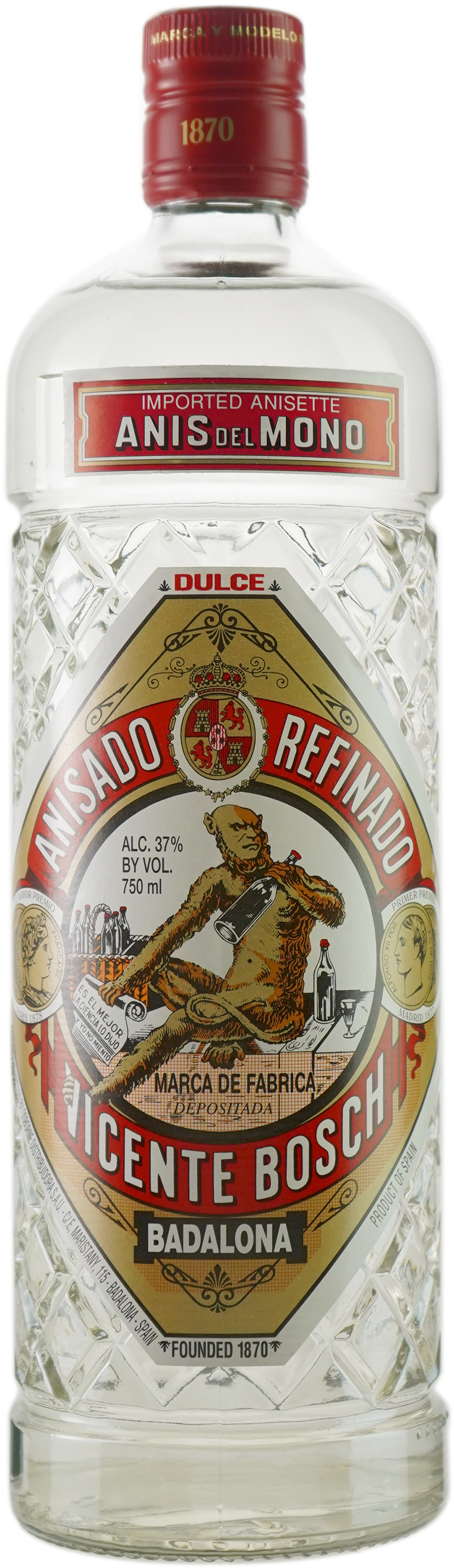 Vicente Bosch Anis del Mono Dulce Liqueur