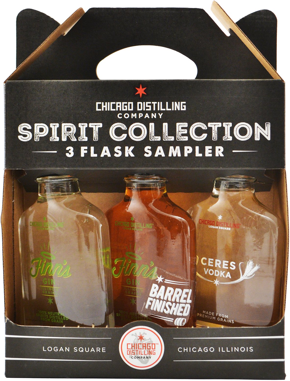 Chicago Distilling Spirits Collection 3 Pack Sampler White Spirits