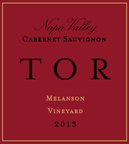 Tor Kenward Cabernet Sauvignon Melanson Vineyard 2013