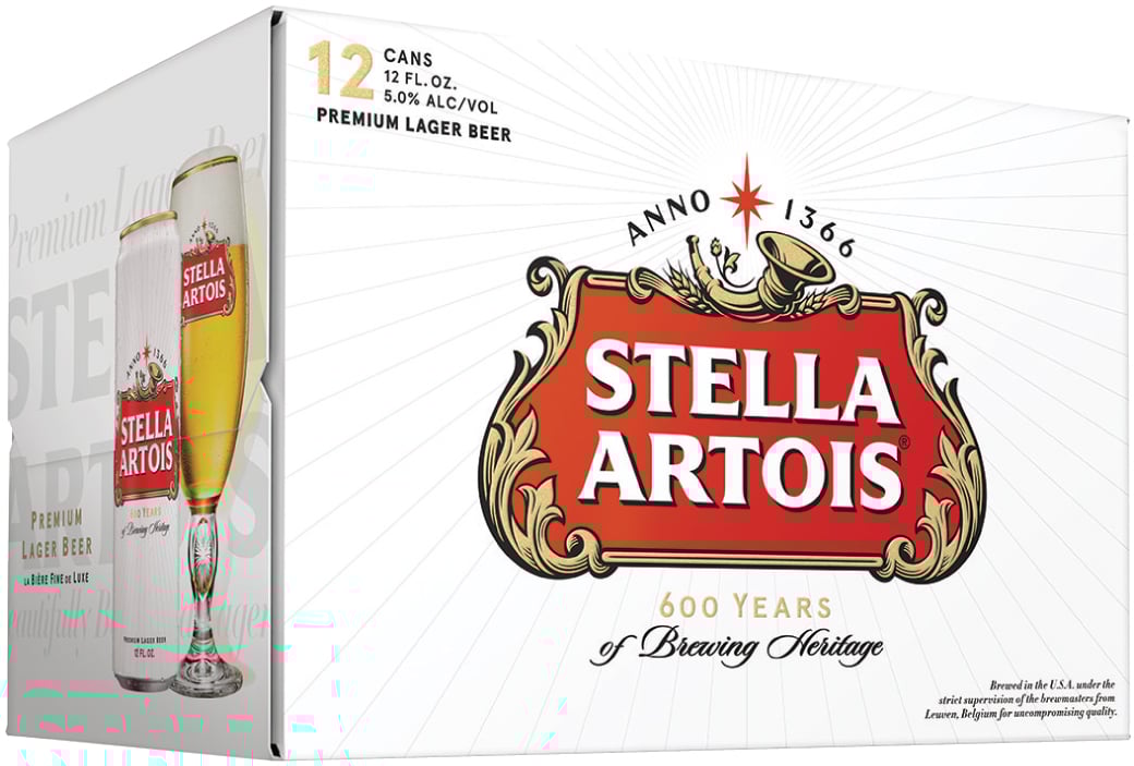 Stella Artois 12 pack of 12 oz Can