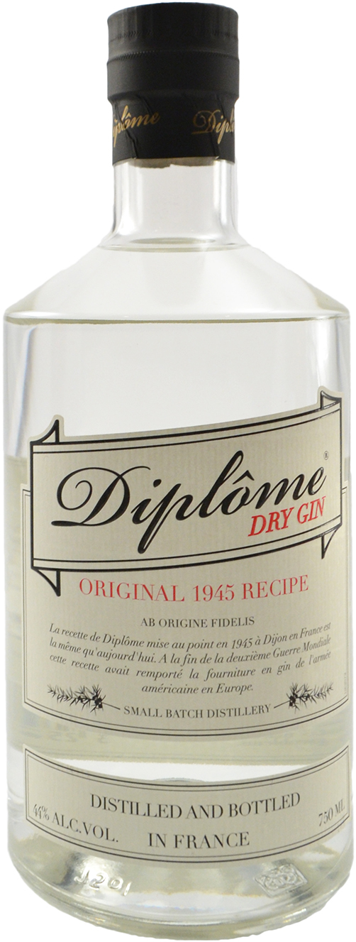 Diplome Dry Gin Original 1945 Recipe