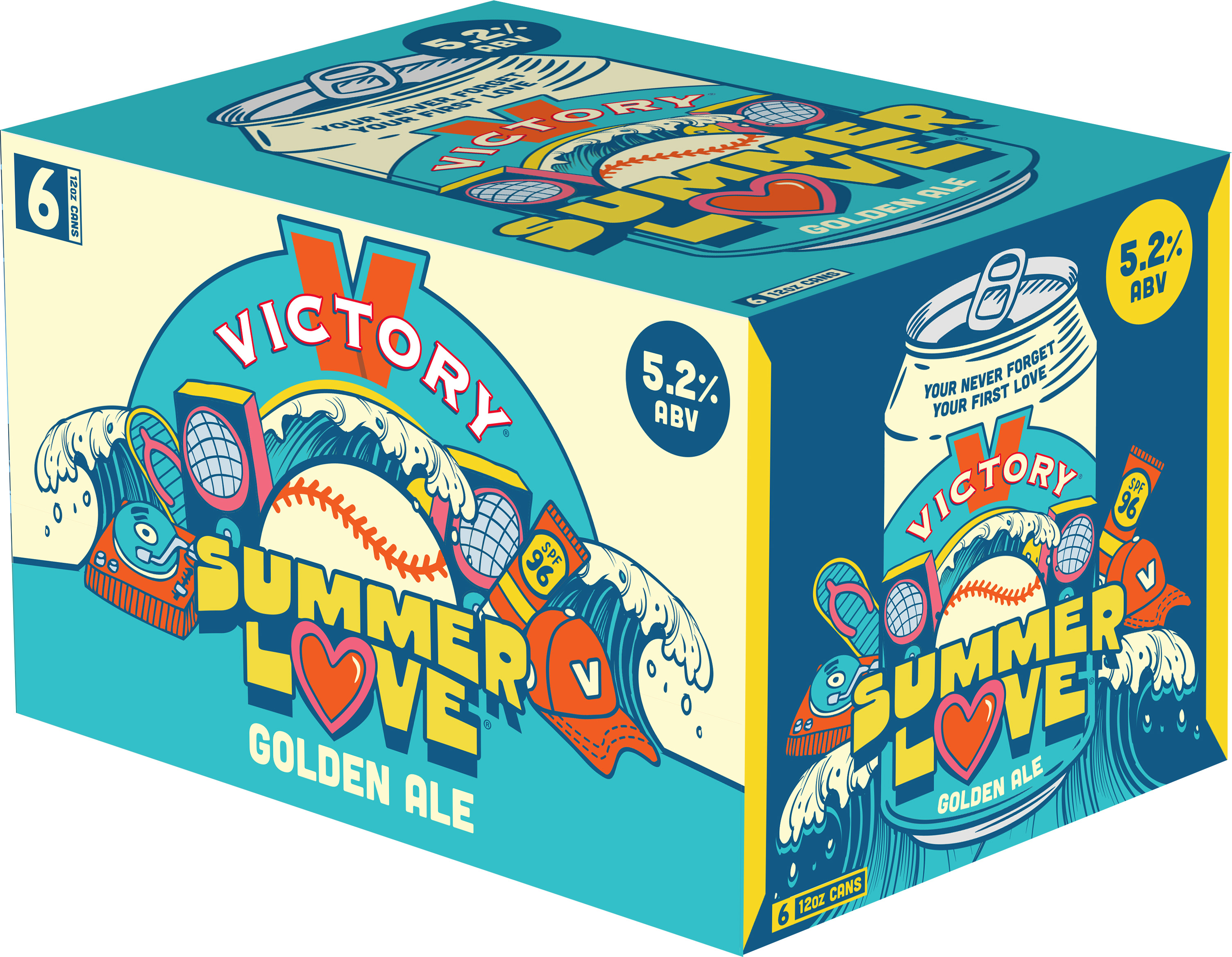 Victory Summer Love | 6 pack of 12 oz Can