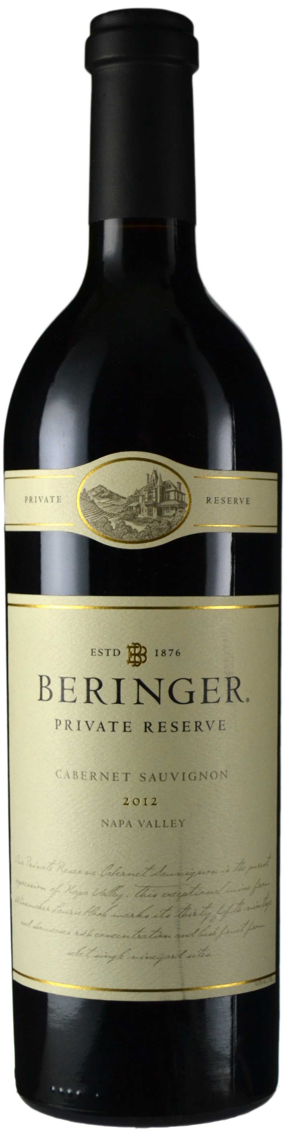 Beringer Cabernet Sauvignon Private Reserve 2012