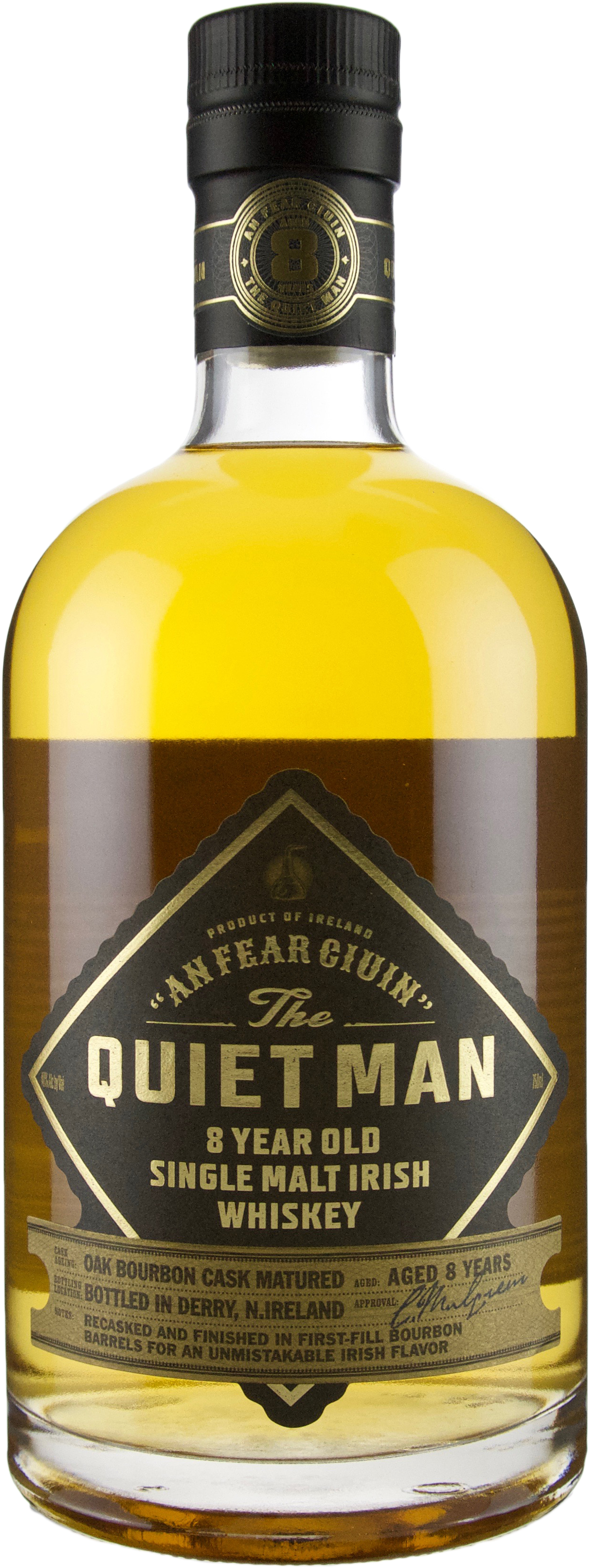 'An Fear Ciuin' The Quiet Man 8 year old Single Malt Irish Whiskey