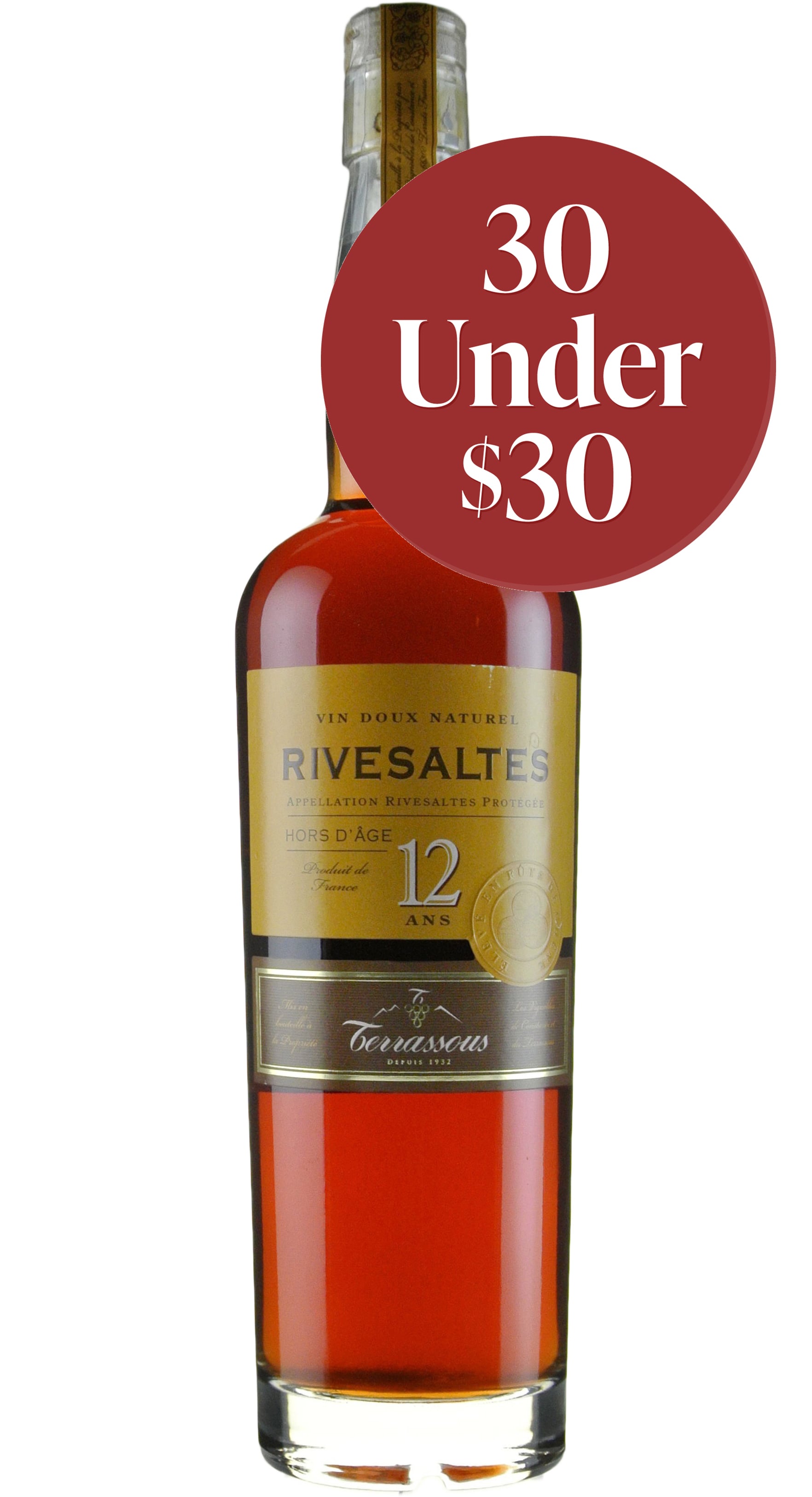 Terrassous Hors d'Age 12 Ans Rivesaltes | 750 ml Bottle