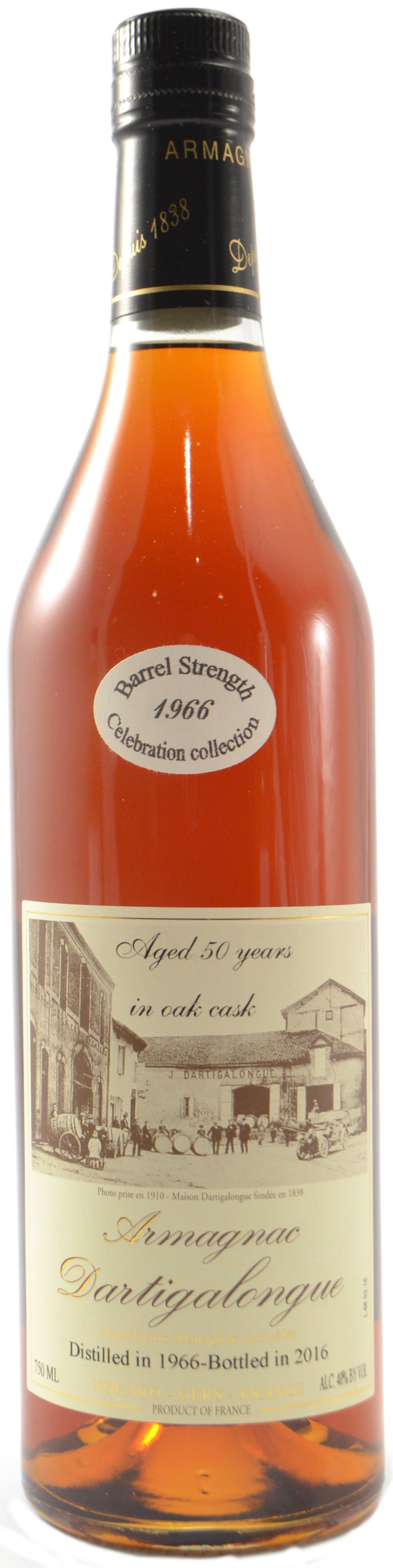 Dartigalongue 50 year old Vintage Armagnac 1966