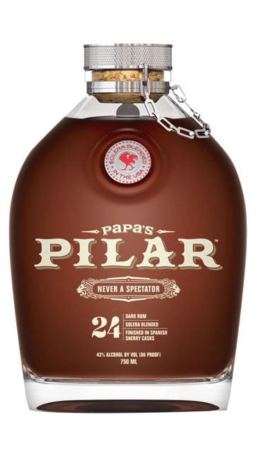 Papa's Pilar 24 Dark Rum Finished in Spanish Sherry Casks