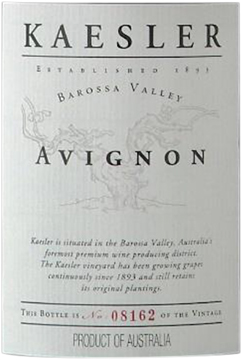 Kaesler Avignon Grenache Shiraz Mourvedre 2012