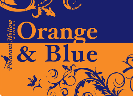 Pheasant Hollow Winery Orange & Blue