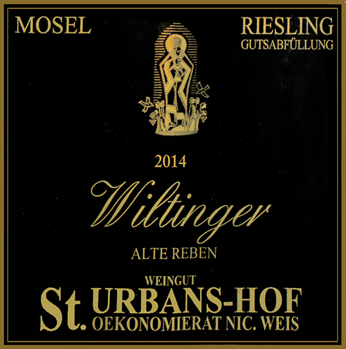 St Urbans Hof Wiltinger Riesling Alte Reben 2014
