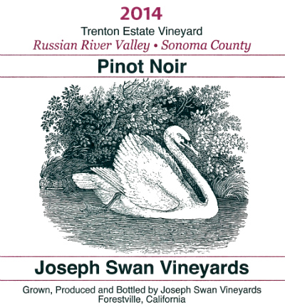 Joseph Swan Pinot Noir Trenton The Hood Sonoma Auction 2014