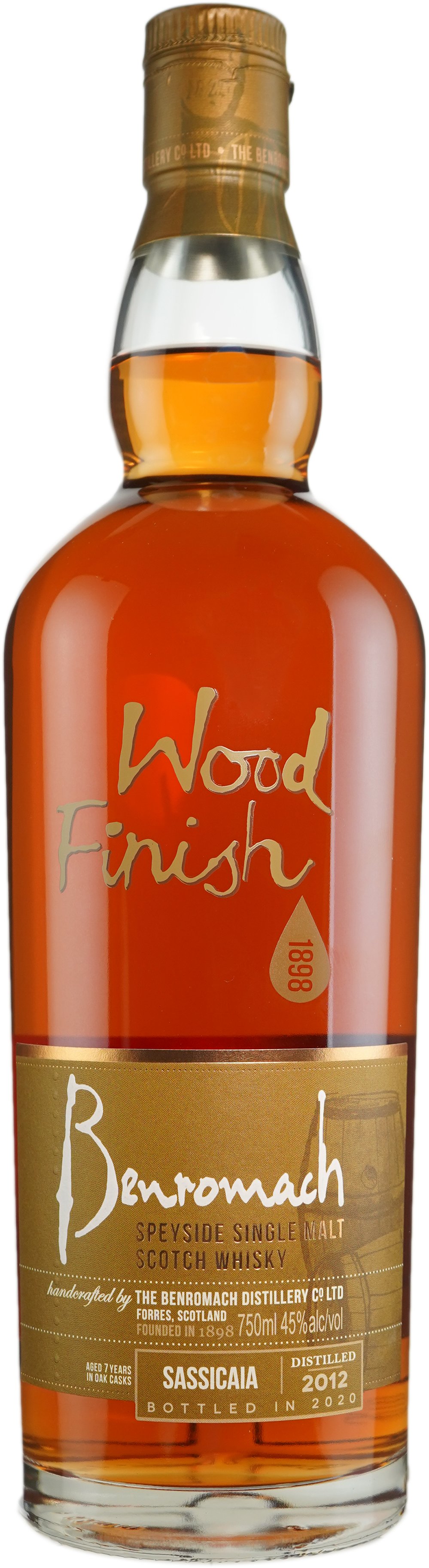 Benromach Sassicaia Cask Finished Speyside Single Malt
