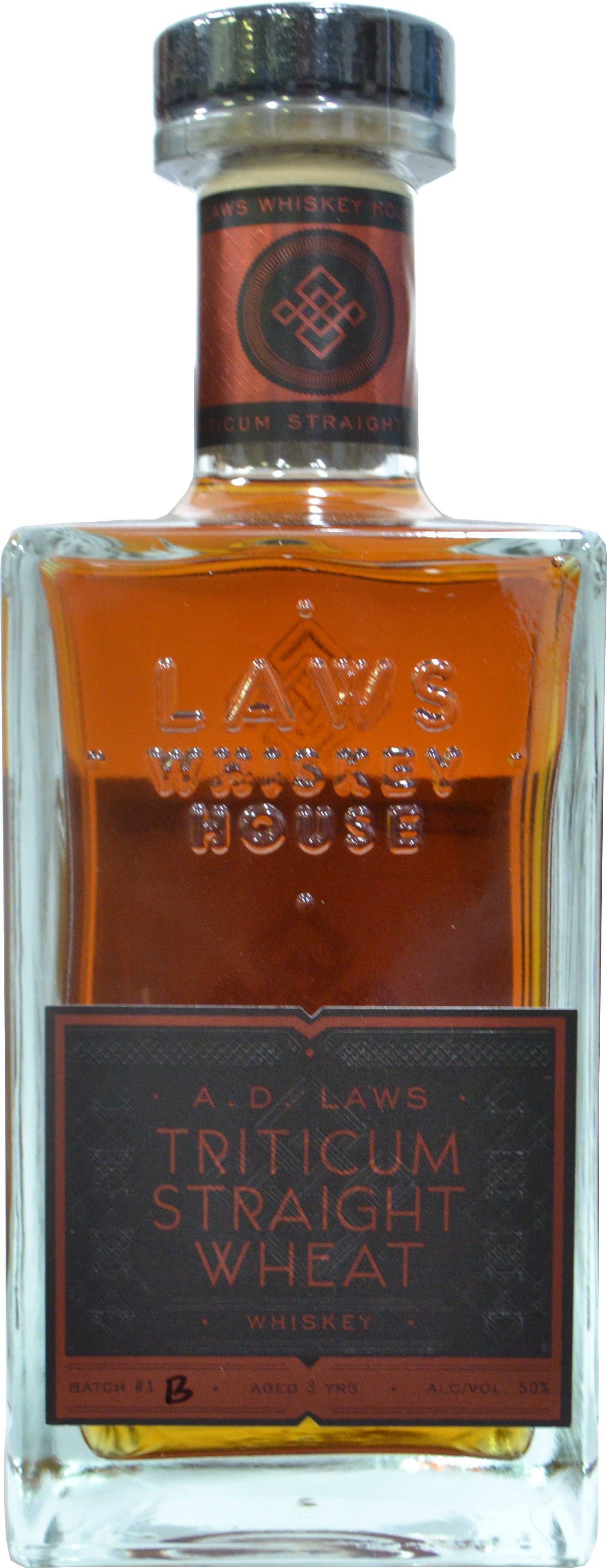 Laws Whiskey House Centennial Straight Wheat Whiskey Bottled in Bond