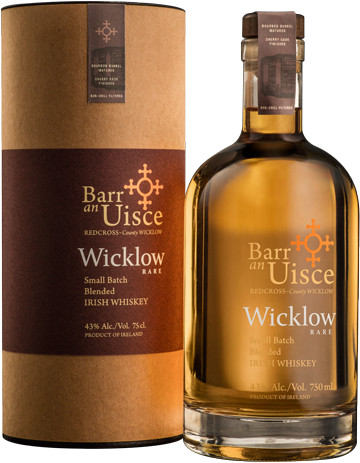 Barr an Uisce Wicklow Rare 4 year old Irish Blend Finished in Oloroso Sherry Casks