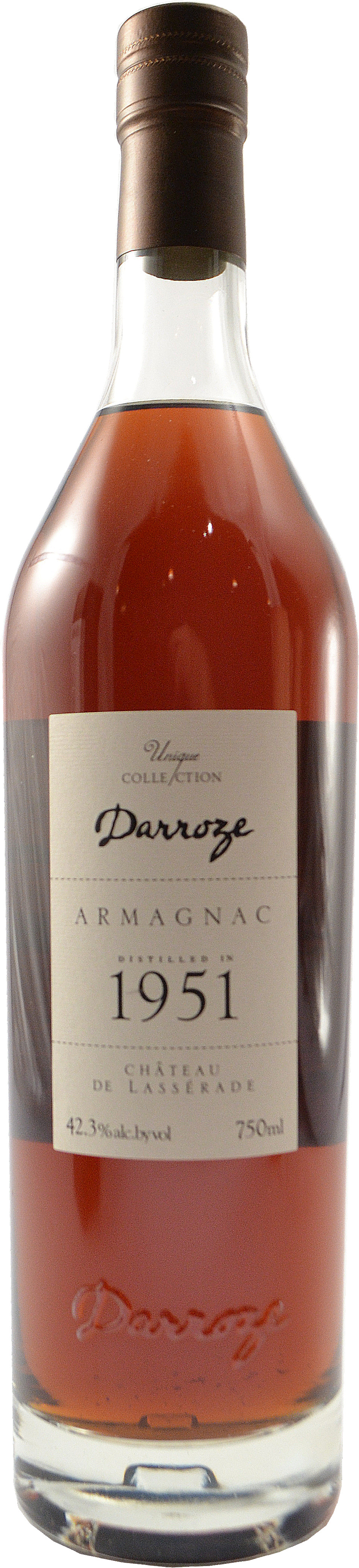 Darroze Chateau de Lasserade Armagnac 1951