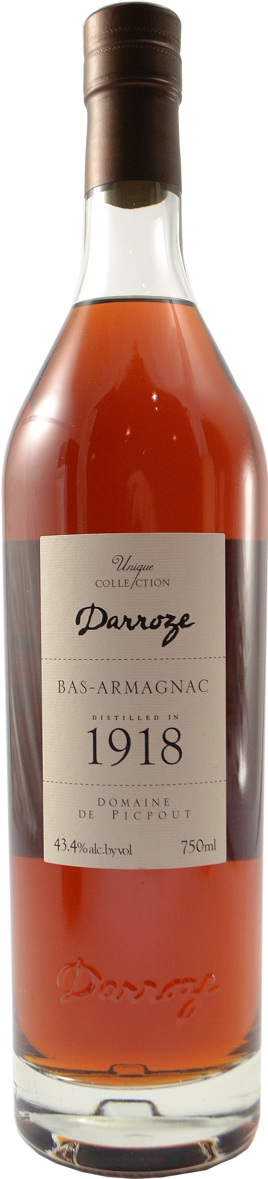 Darroze Domaine de Picpout Armagnac 1918