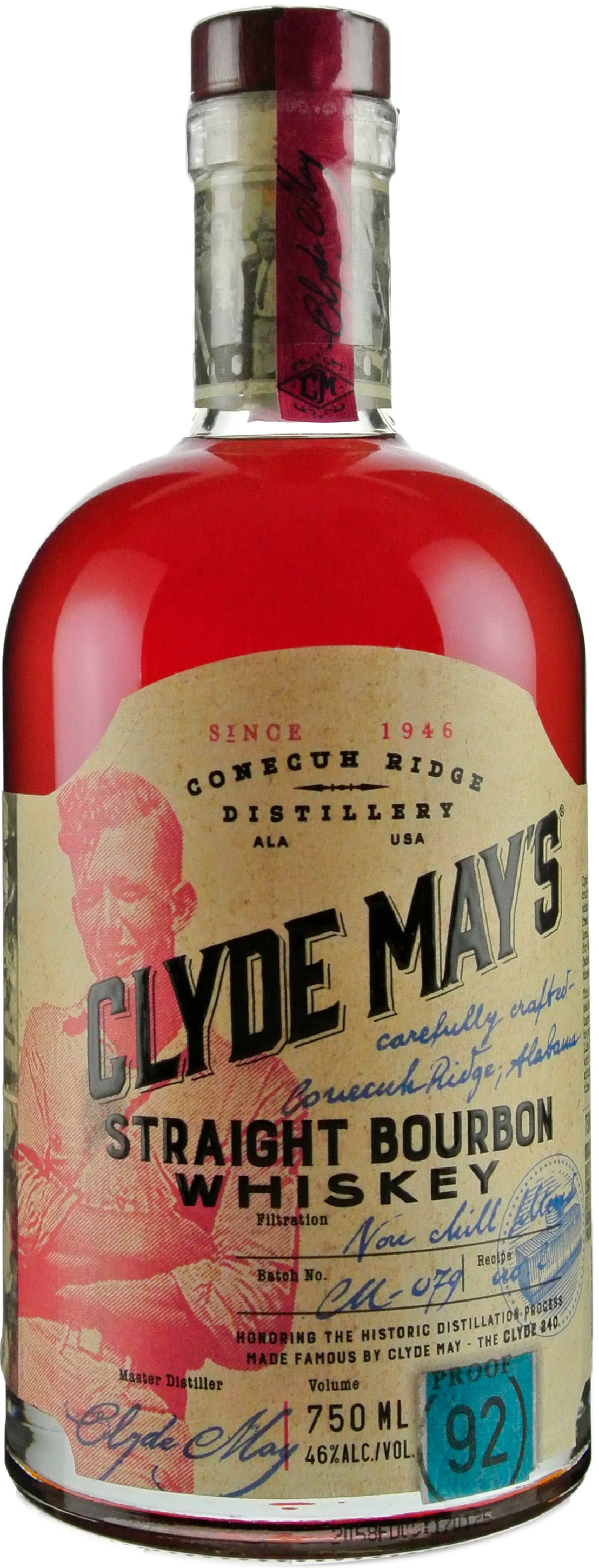 Clyde May's Straight Bourbon Whiskey | 750 ml Bottle Clyde May's Straight Bourbon Whiskey | 750 ml Bottle