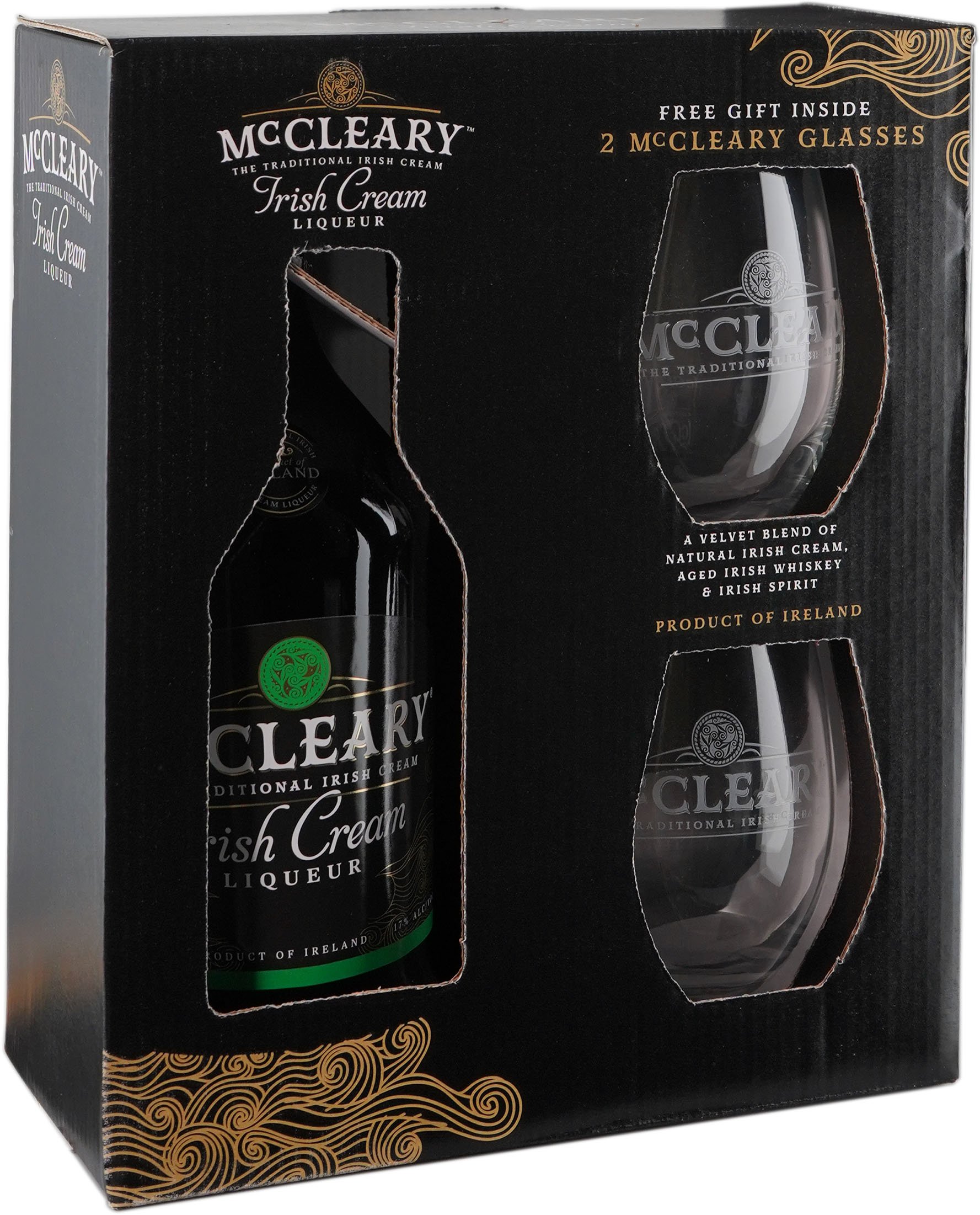 McCleary Irish Cream Liqueur Gift Set