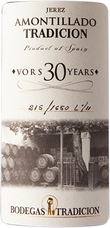 Bodegas Tradicion Amontillado Thirty Years