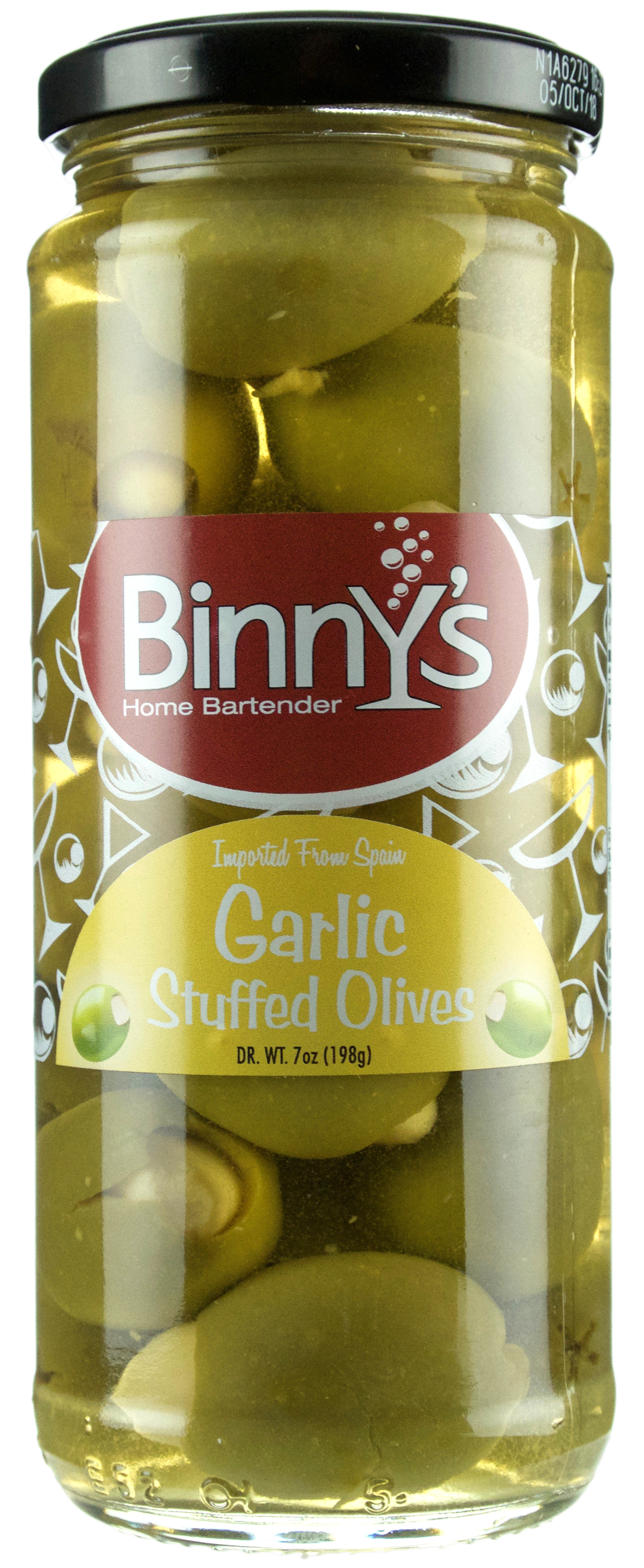 Binnys Garlic Stuffed Olives