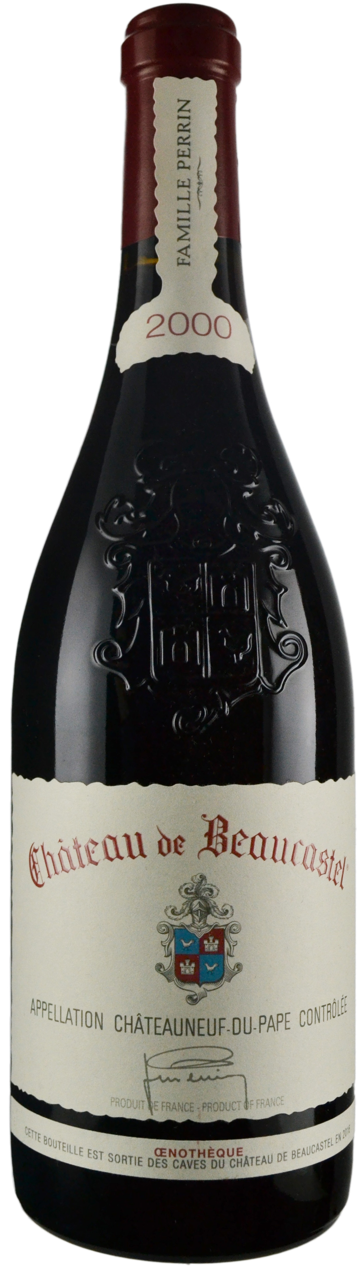 Chateau de Beaucastel Chateauneuf du Pape 2000