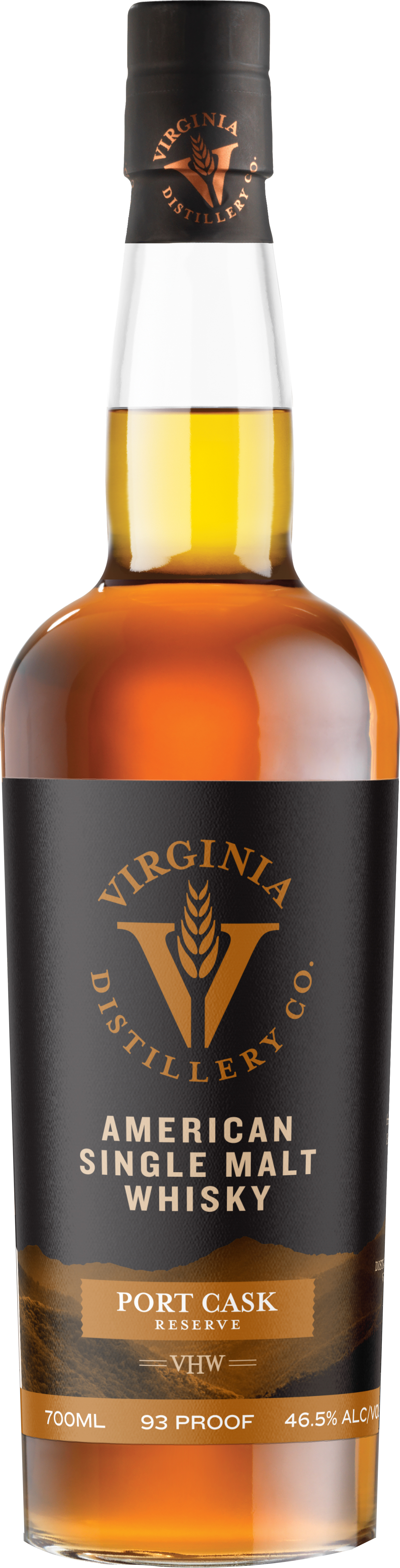 Virginia Distillery Company Port Cask Finished Virginia Highland Malt Whisky