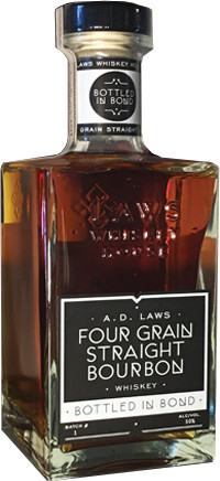 Laws Whiskey House Four Grain Straight Bourbon Bottled in Bond