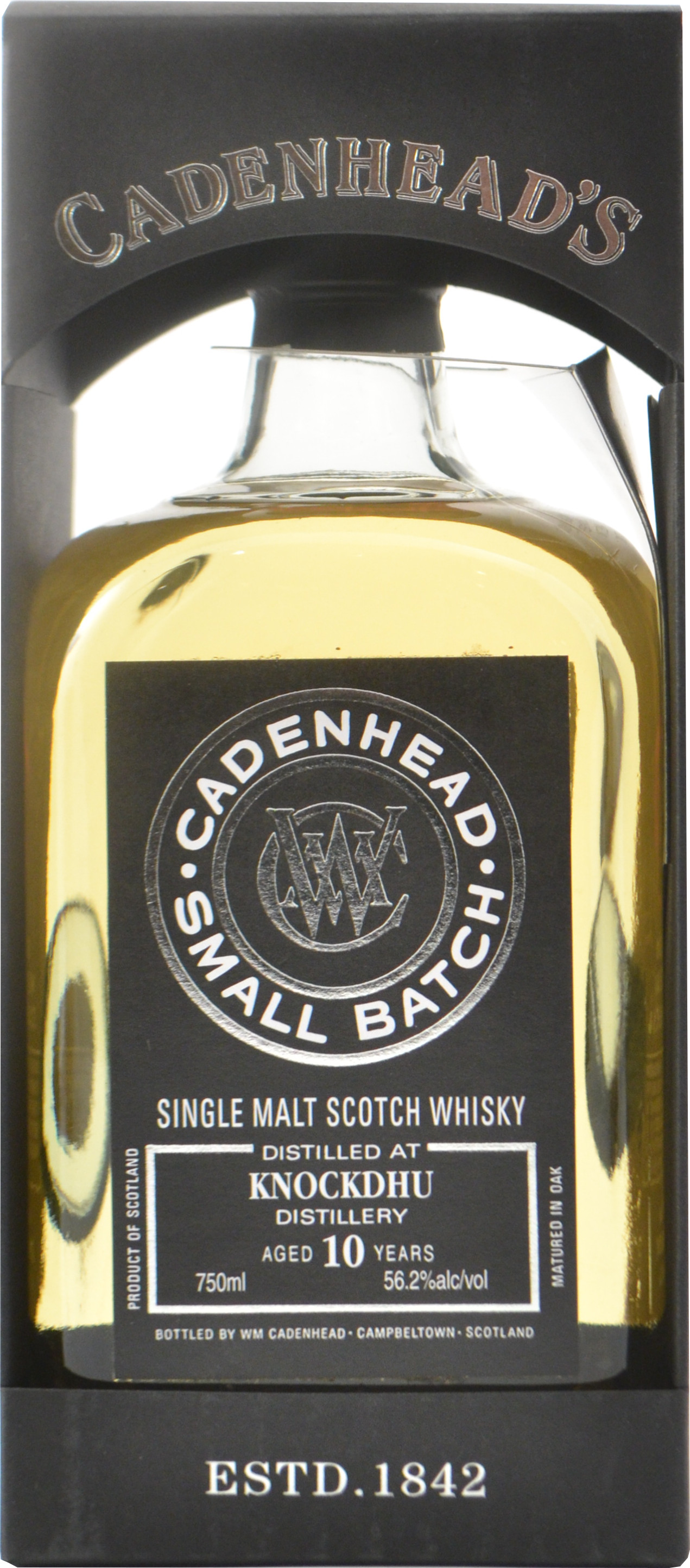 Cadenhead's Knockdhu 10 year old Cask Strength Chicago Selection 2006