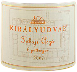 Kiralyudvar Tokaji Aszu 6 Puttonyos 2007