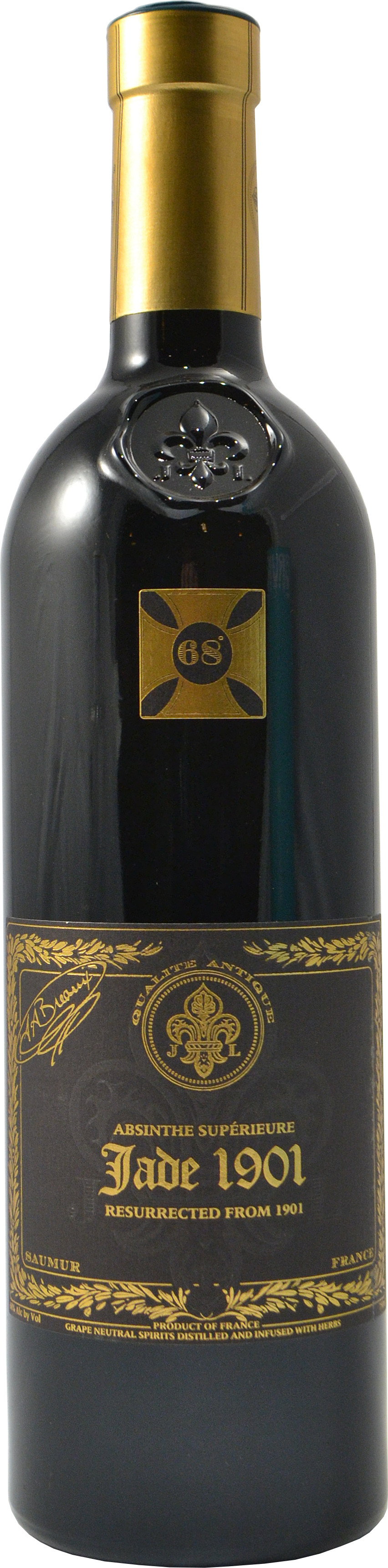 Jade Liqueurs Jade 1901 Absinthe Superieure 750 ml Bottle