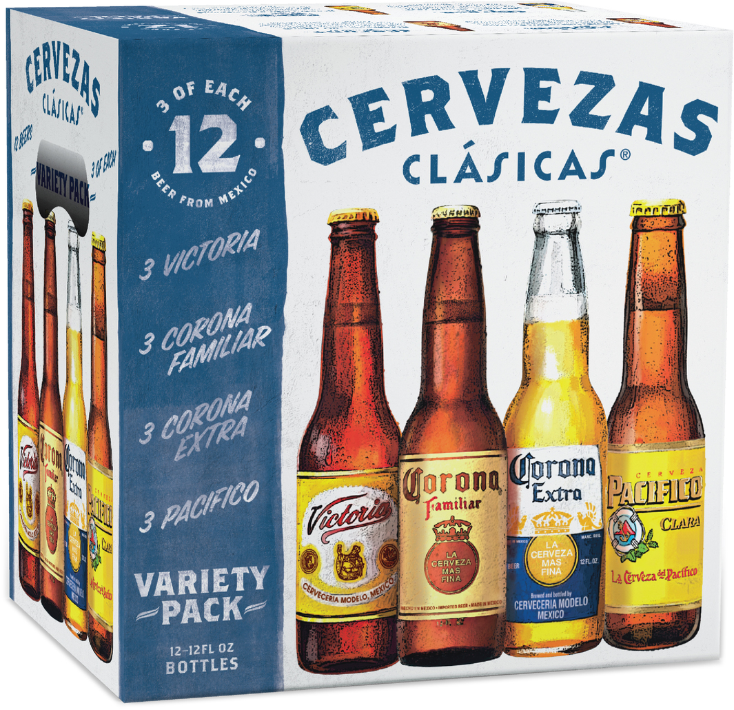Cervezas Clasicas Variety Pack