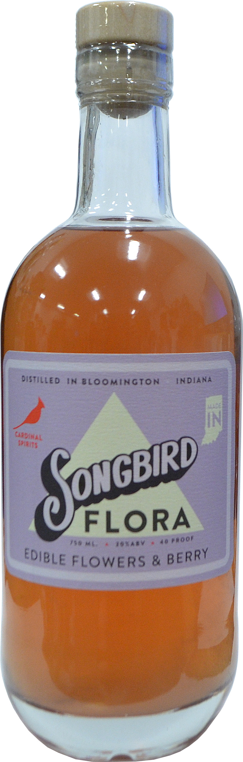 Cardinal Spirits Songbird Flora Liqueur