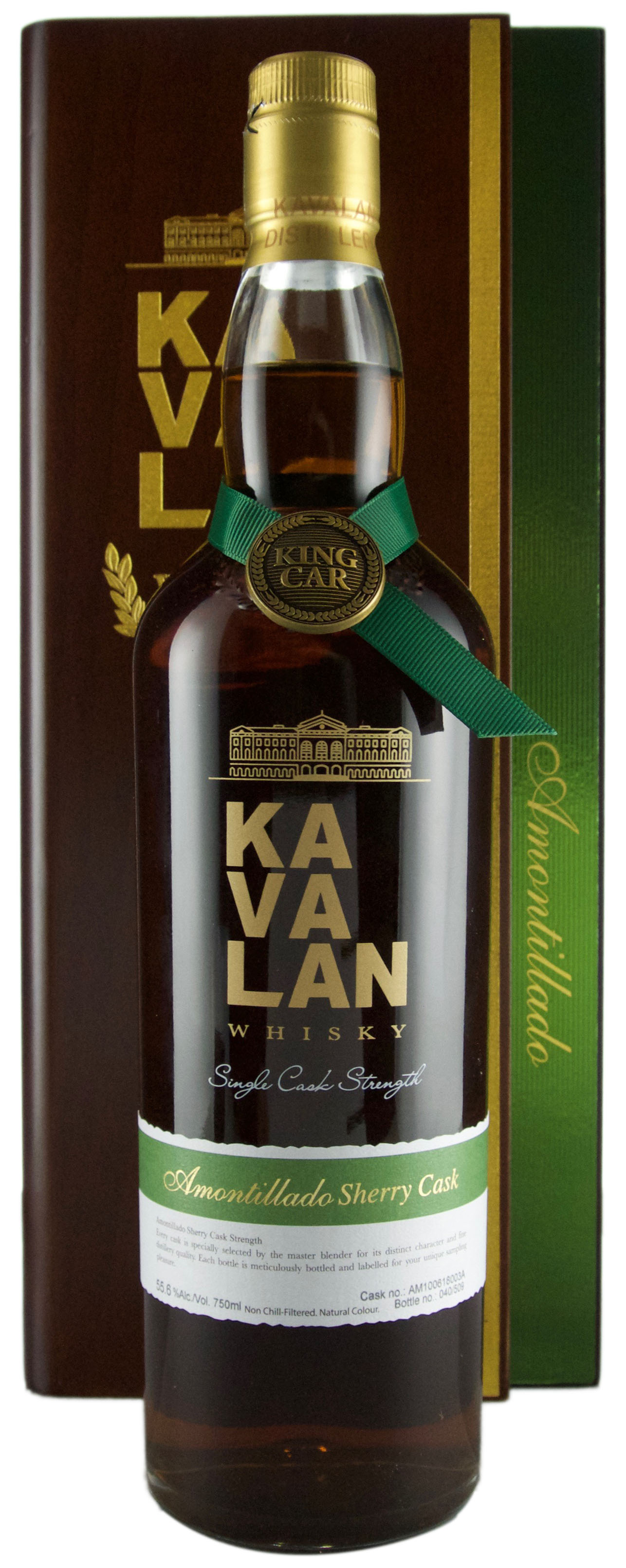 Kavalan Amontillado Cask botled at Cask Strength