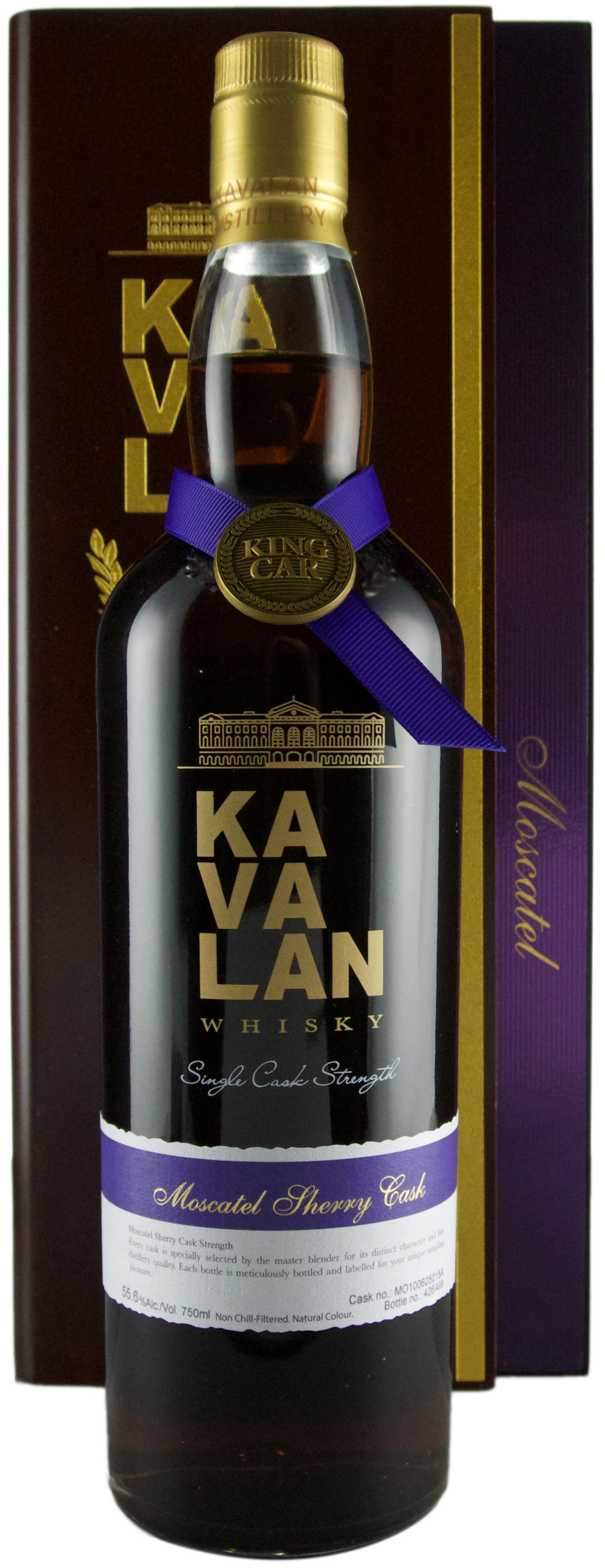 Kavalan Moscatel Cask Bottled at Cask Strength