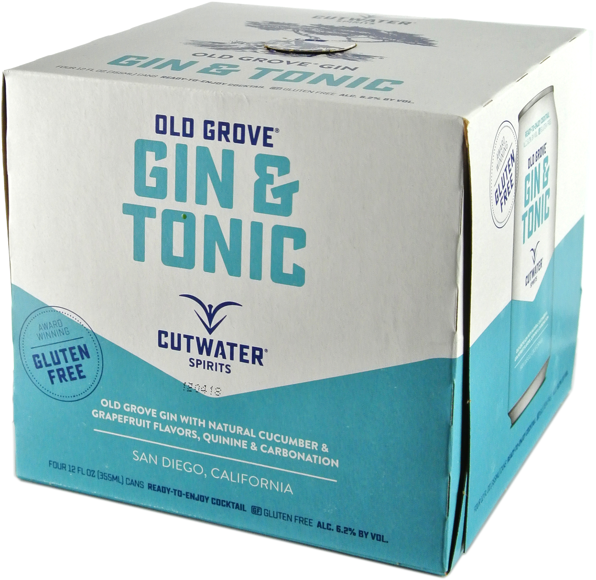 Cutwater Spirits Gin & Tonic Ready to Drink Cocktail