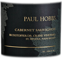 Paul Hobbs Cabernet Sauvignon Beckstoffer Dr Crane Vineyard 2014