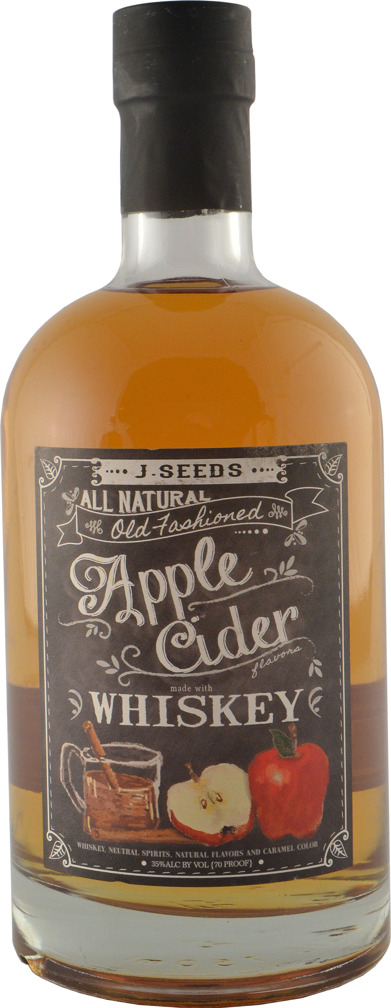 J. Seeds Old Fashioned Apple Cider Flavored Whiskey
