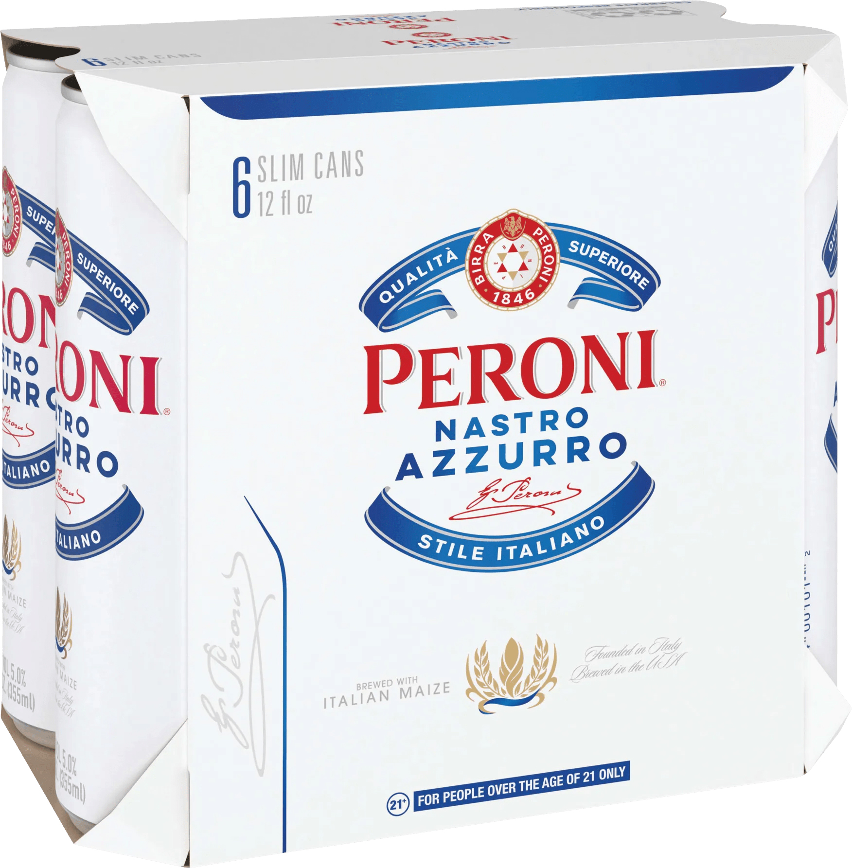Peroni Nastro Azzurro | 6 pack of 12 oz Can