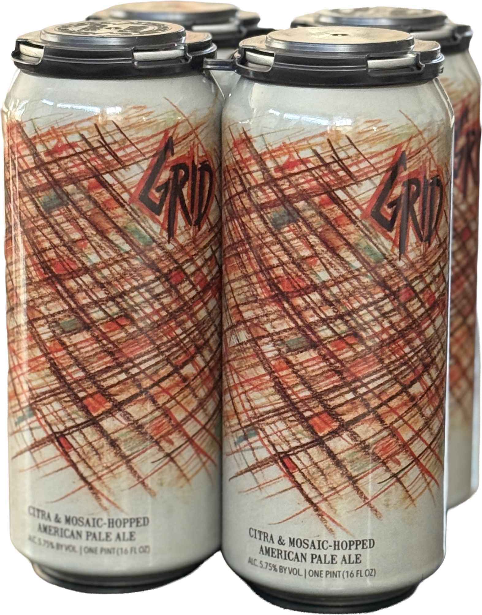 Hop Butcher Grid | 4 pack of 16 oz Can